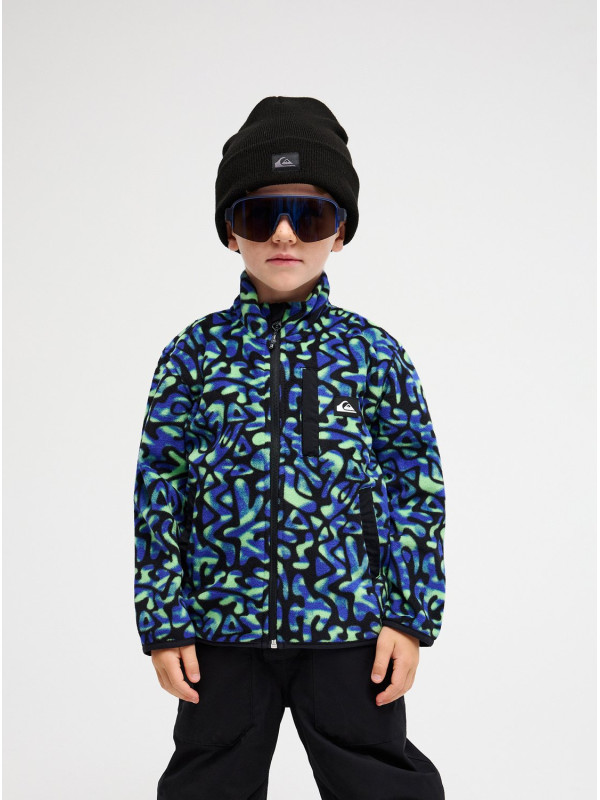 Quiksilver μακρυμάνικη fleece ζακέτα αγόρι EQKPF03022-GGQ6 μπλε