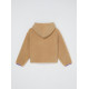 Roxy μακρυμάνικη fleece ζακέτα κορίτσι ERGPF03096-TGJ0 μπεζ