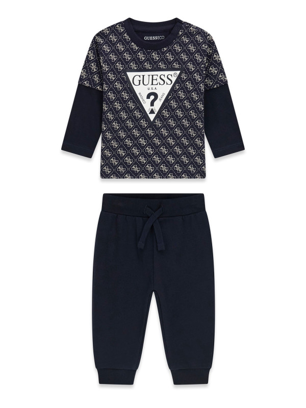 Guess βρεφικό σετ αγόρι I6YG01K3964-PMN9 μπλε