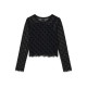 Guess μακρυμάνικη μπλούζα κορίτσι J6YP02K3743-PMNP μαύρο