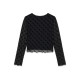 Guess μακρυμάνικη μπλούζα κορίτσι J6YP02K3743-PMNP μαύρο