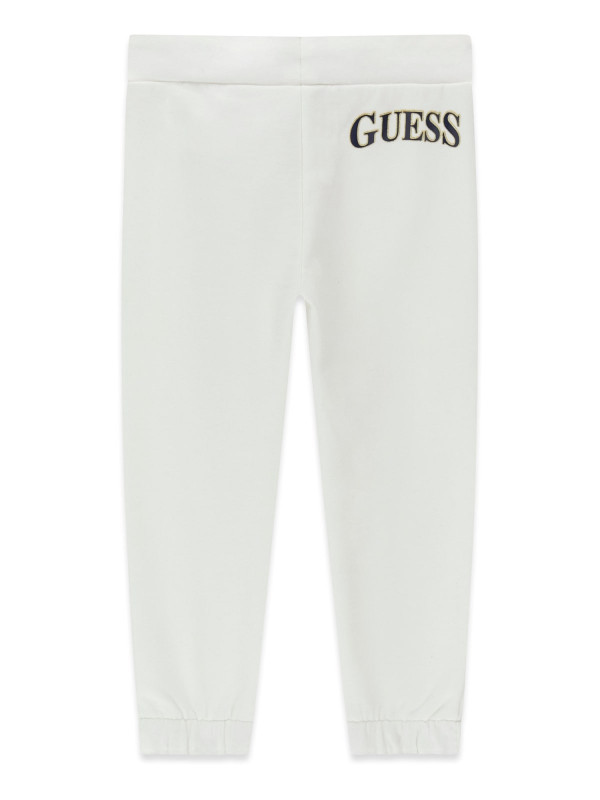 Guess παιδικό φούτερ παντελόνι κορίτσι K6YB03K4418-G012 εκρού