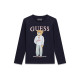 Guess μακρυμάνικη μακό μπλούζα αγόρι L6YI20K3752-G7V2 μπλε