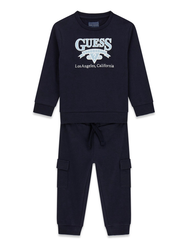 Guess παιδικό σετ φόρμας αγόρι N6YG04K4080-G7V2 μπλε