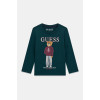 Guess παιδική μακρυμάνικη μπλούζα αγόρι N6YI06K3794-G8J3 πράσινο