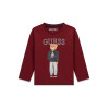 Guess παιδική μακρυμάνικη μπλούζα αγόρι N6YI06K3794-G577 μπορντό
