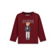 Guess παιδική μακρυμάνικη μπλούζα αγόρι N6YI06K3794-G577 μπορντό