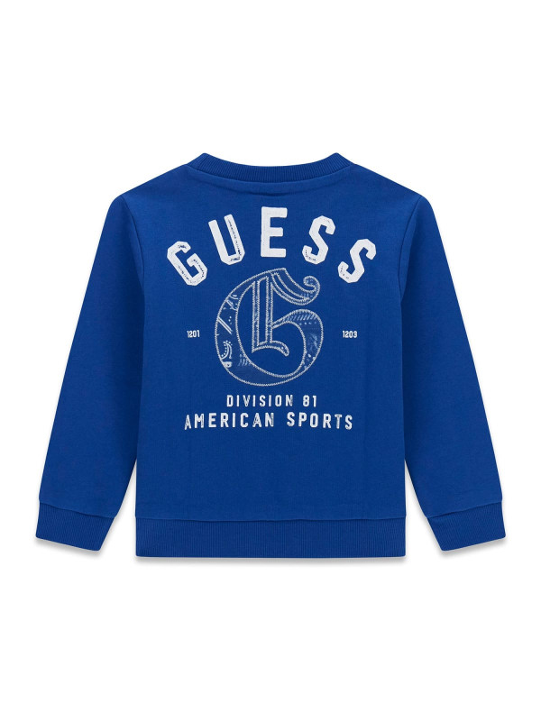 Guess παιδική φούτερ μπλούζα αγόρι N6YQ03K4089-A72L μπλε