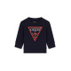 Guess παιδική φούτερ μπλούζα logo αγόρι N73Q10KAUG0-G7V2 μπλε