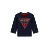 Guess logo παιδική μακρυμάνικη μπλούζα αγόρι N84I24K8HM0-G7V2 μπλε