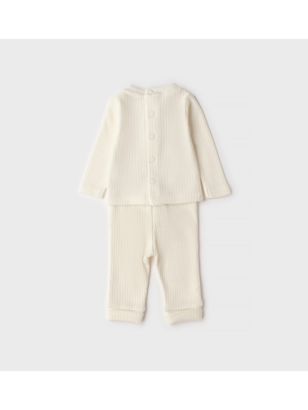 iDO βρεφικό σετ unisex 4H017-0112 λευκό