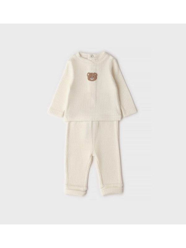 iDO βρεφικό σετ unisex 4H017-0112 λευκό