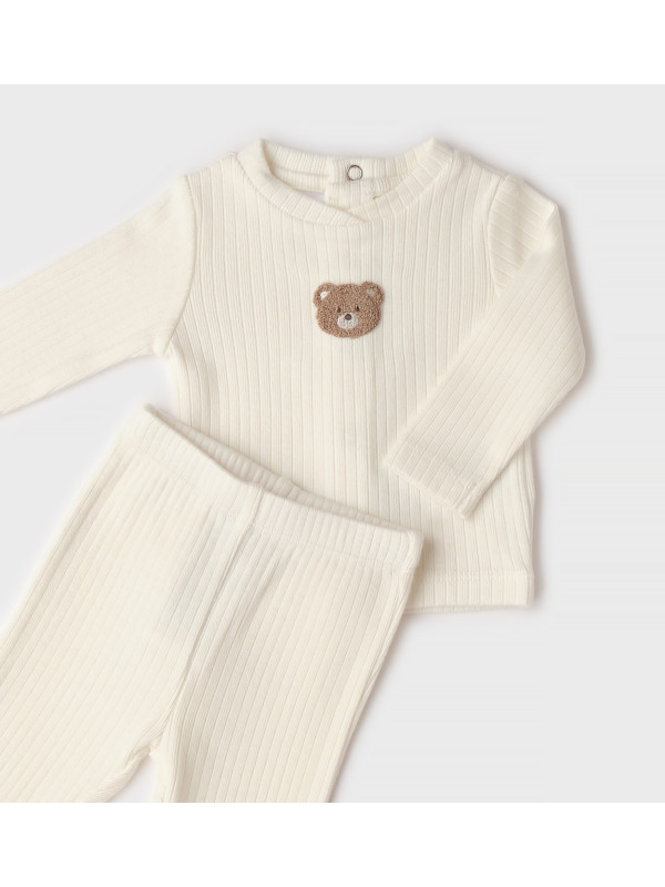 iDO βρεφικό σετ unisex 4H017-0112 λευκό