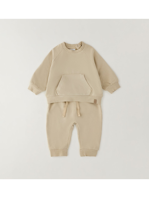 iDO βρεφικό σετ φόρμας unisex 4H169-0471 μπεζ