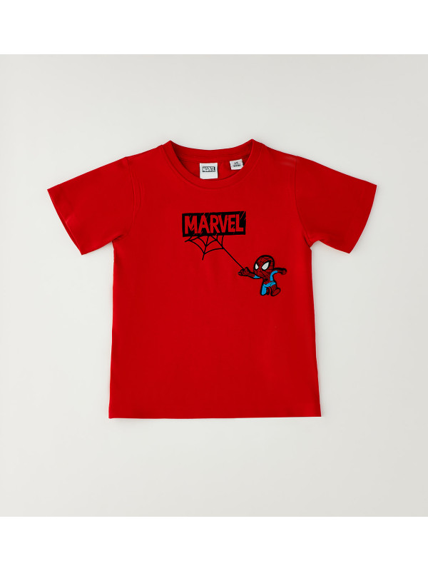 iDO παιδική κοντομάνικη μπλούζα Marvel HH303-5922 κόκκινο