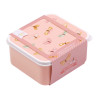 A little lovely company: Δοχείο φαγητού Lunch box set Butterflies SBSEBU42 ροζ