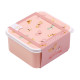 A little lovely company: Δοχείο φαγητού Lunch box set Butterflies SBSEBU42 ροζ