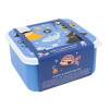 A little lovely company: Σετ 4 δοχεία φαγητού Lunch & Snack Box -Pirates SBSEPI80 μπλε