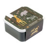 A little lovely company Σετ 4 δοχεία φαγητού Lunch & Snack Box Savanna SBSESA46 λαδί