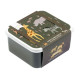 A little lovely company Σετ 4 δοχεία φαγητού Lunch & Snack Box Savanna SBSESA46 λαδί