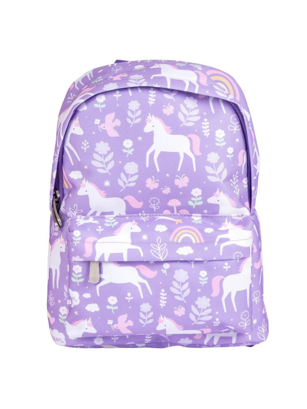 A little lovely company: Τσάντα πλάτης παιδικού σταθμού- Unicorn Dreams BPUDPU77 λιλά