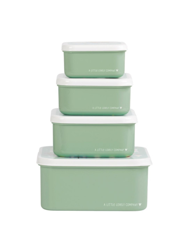 A little lovely company: Δοχείο φαγητού Lunch box set Joy SBSEJO62 βεραμάν