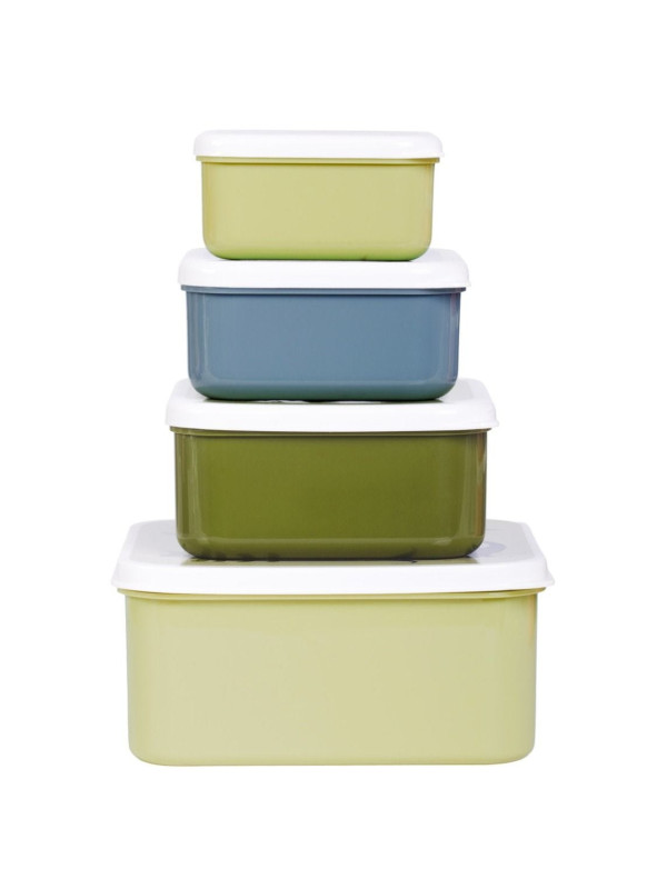 A little lovely company: Δοχείο φαγητού Lunch box set Dinosaurs SBSEDI38 λαδί
