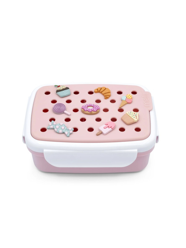 Melii – Bento Φαγητοδοχείο με Charms MEL27620 Ροζ