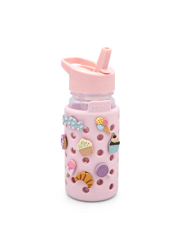 Melii – Παγούρι με Charms 450ml MEL27720 Ροζ