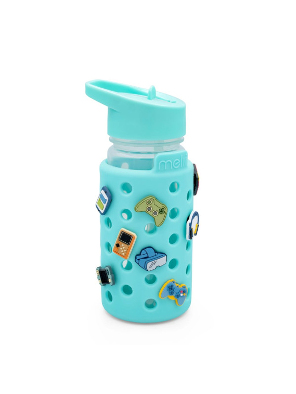 Melii – Παγούρι με Charms 450ml MEL27700 μπλε