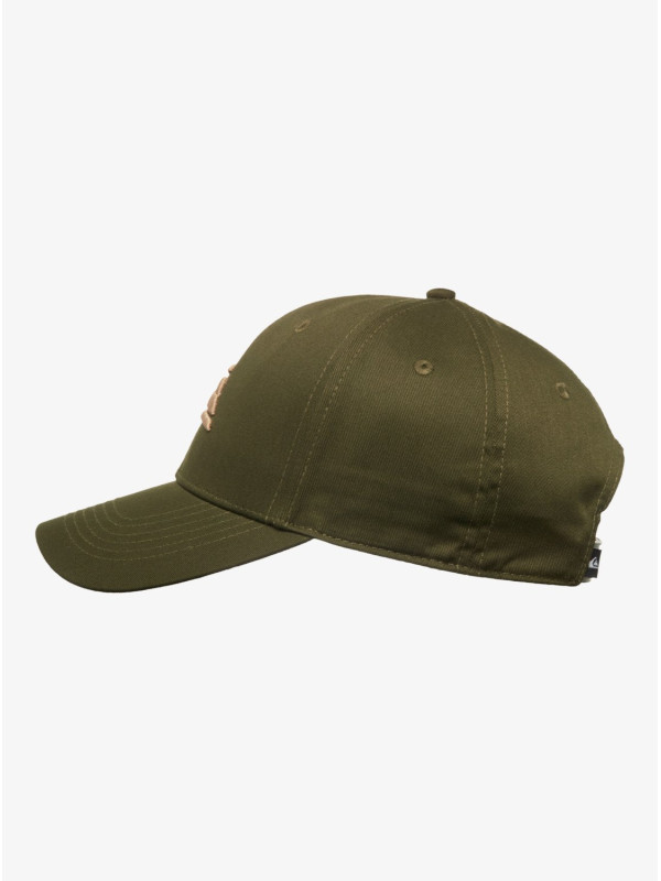 QUIKSILVER καπέλο αγόρι AQBHA03406-CRE0 λαδί QUIKSILVER καπέλο αγόρι AQBHA03406-CRE0 λαδί