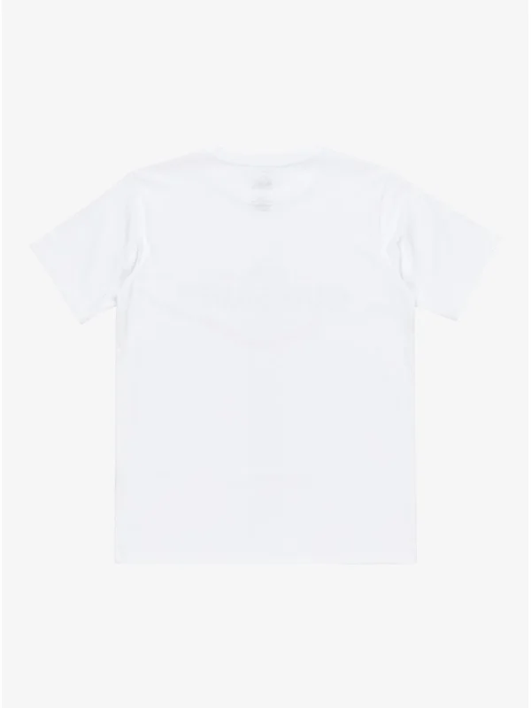 QUIKSILVER κοντομάνικο T-Shirt αγόρι EQBZT04847-WBBO λευκό QUIKSILVER κοντομάνικο T-Shirt αγόρι EQBZT04847-WBBO λευκό